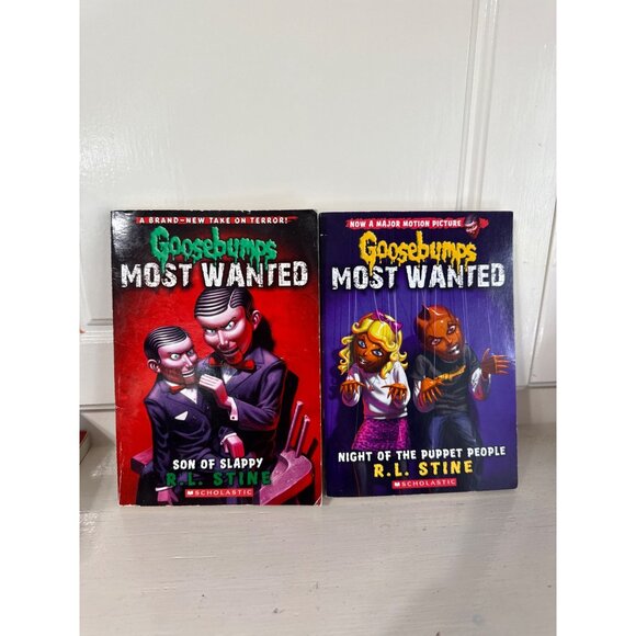 Goosebumps Most Wanted Book Set By R.L. Stine  4 Books - Picture 2 of 9